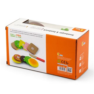 Hamburger & sandwich set